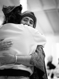 Have you hugged a Sikh today? (Photo: Karaminder Ghuman)